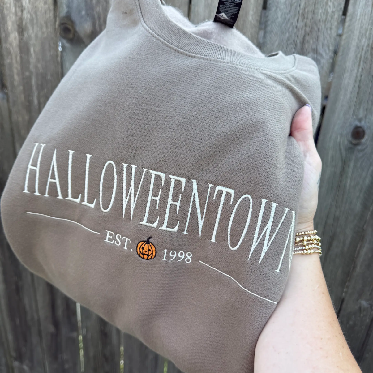 Halloweentown Embroidered Sweatshirt
