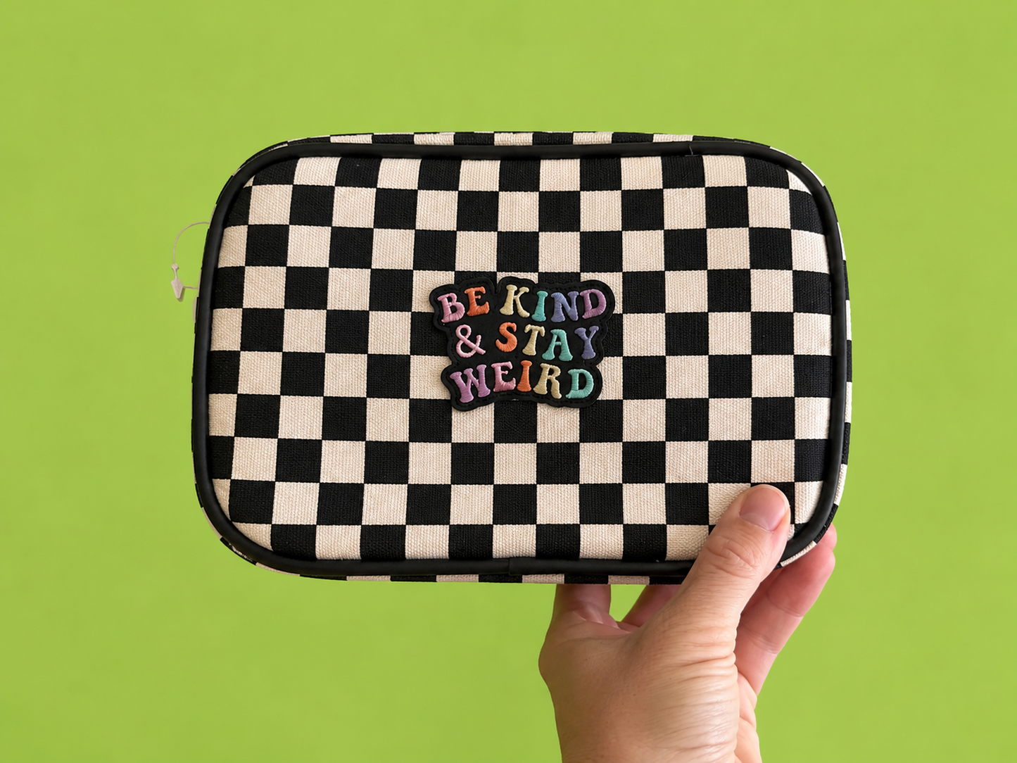 Be Kind & Stay weird Grab & Co Pouch