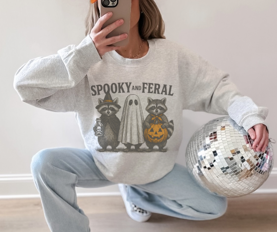Spooky and Feral sweater