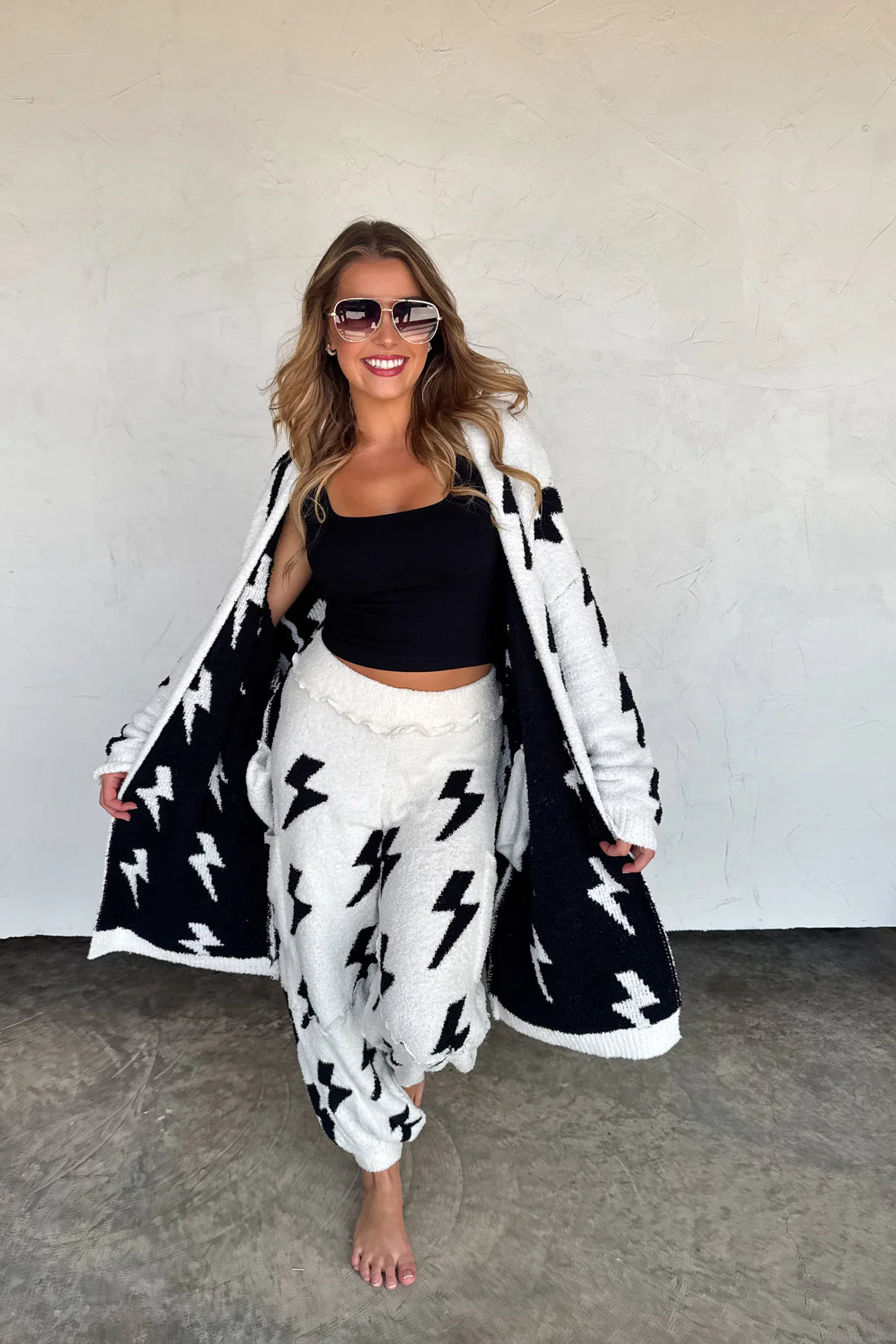 PREORDER- LIGHTING & CHEETAH CLOUD CARDIGANS