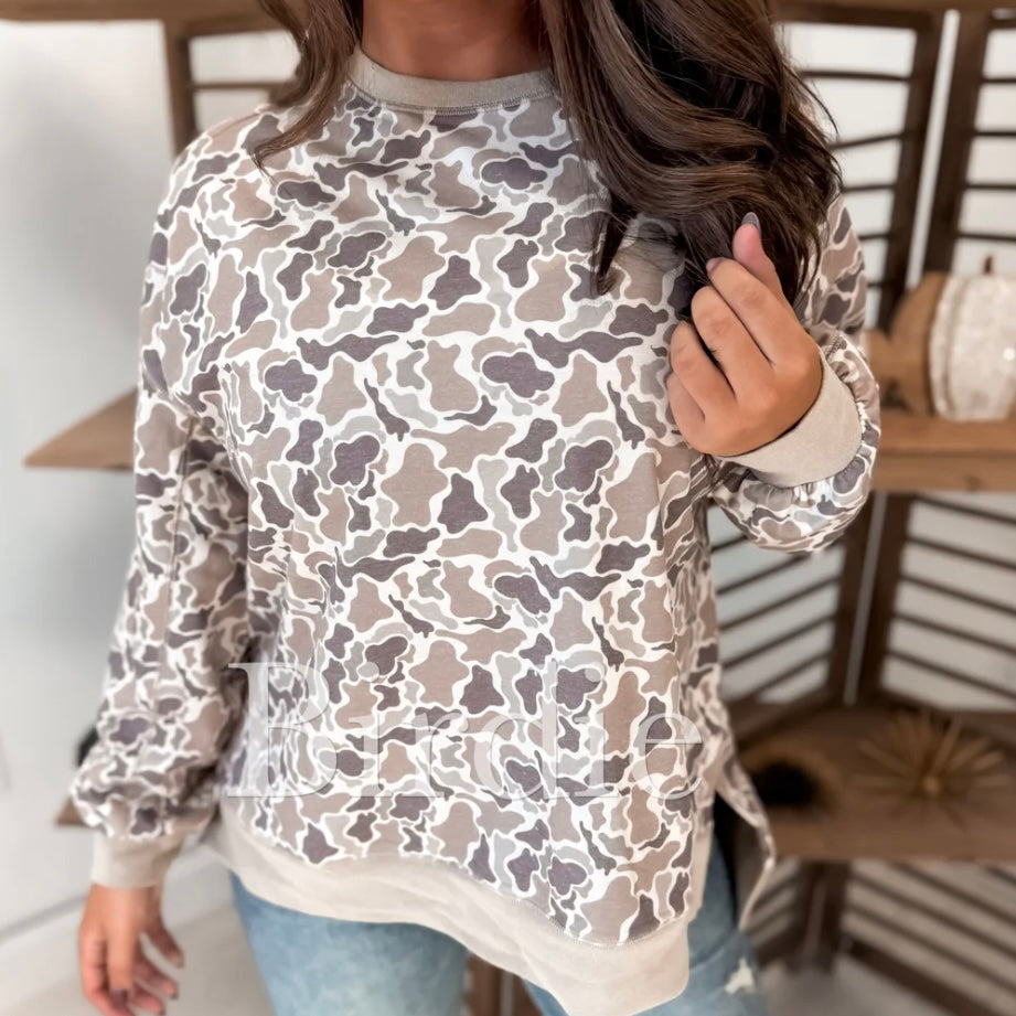 BIRDIE PREORDER(DEC) Duck Camo Pullover