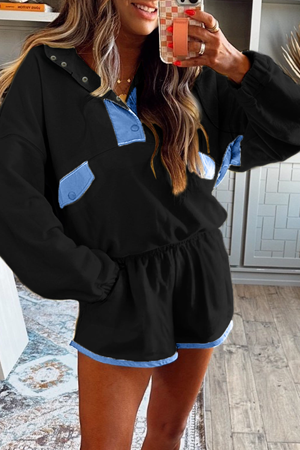 Yellow Colorblock set