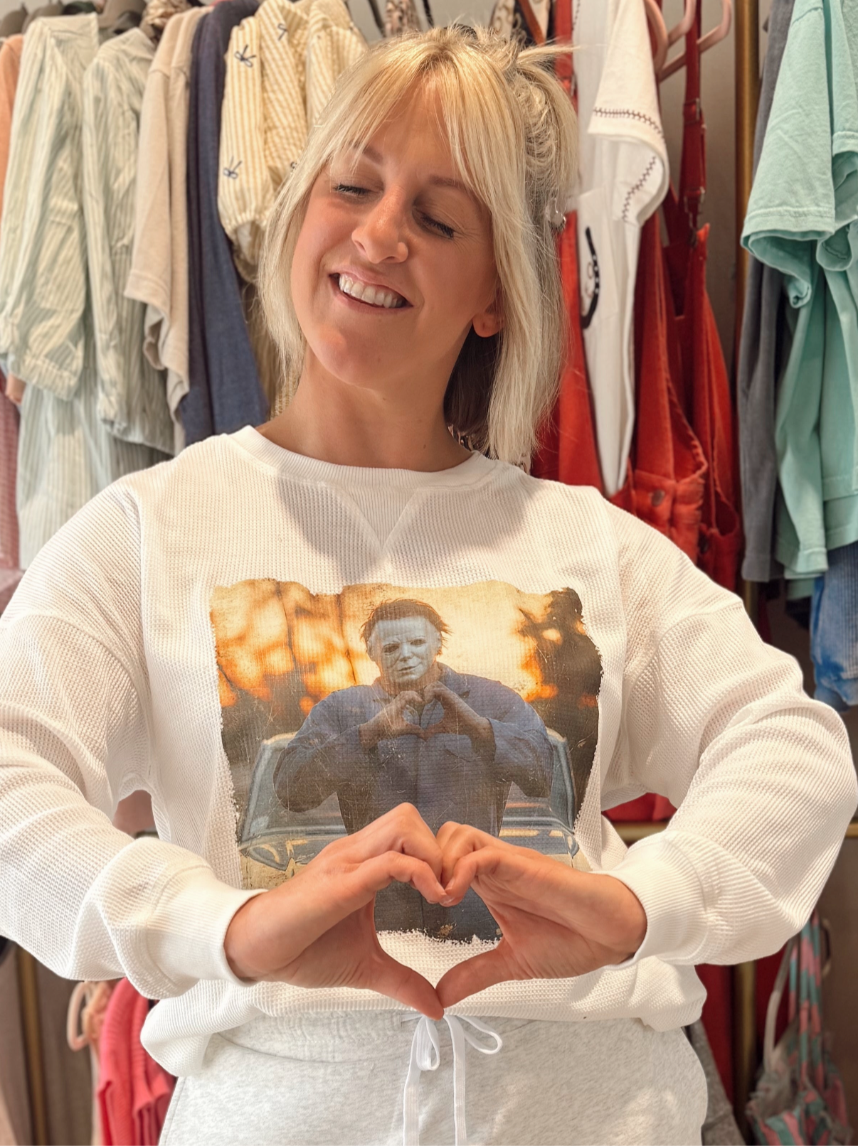 Michael Meyers corded longsleeve