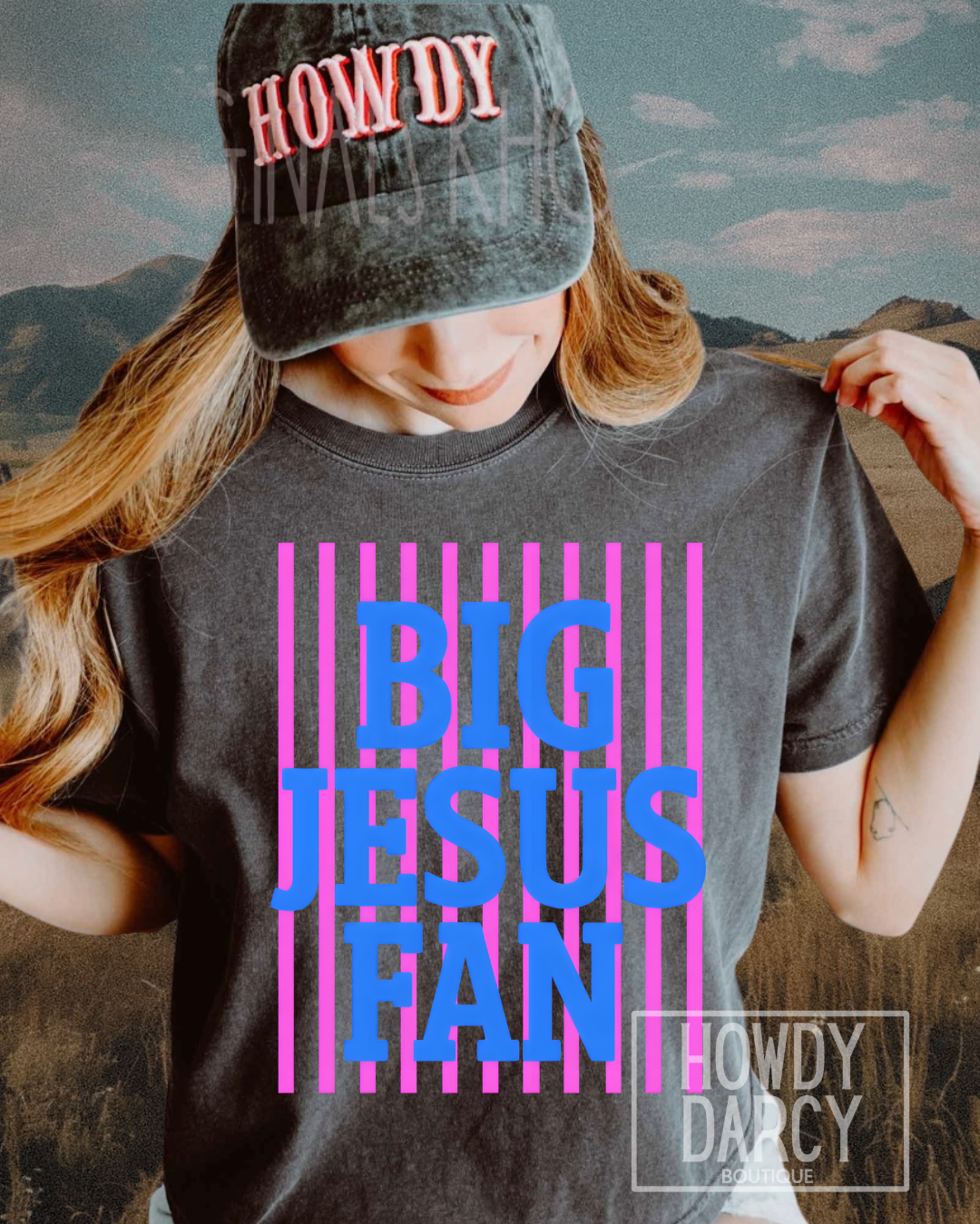 Big Jesus Fan tee pre order