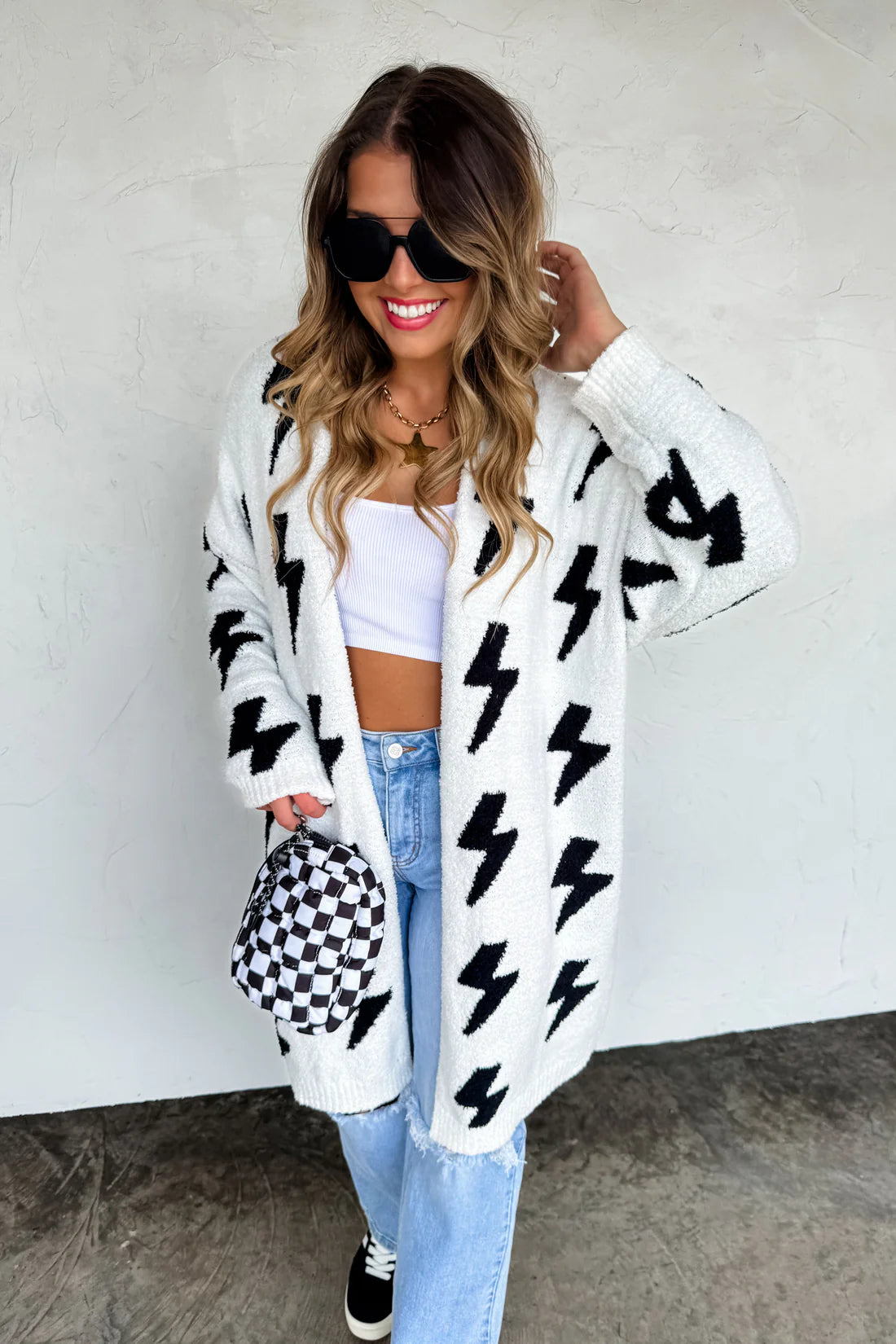 PREORDER- LIGHTING & CHEETAH CLOUD CARDIGANS