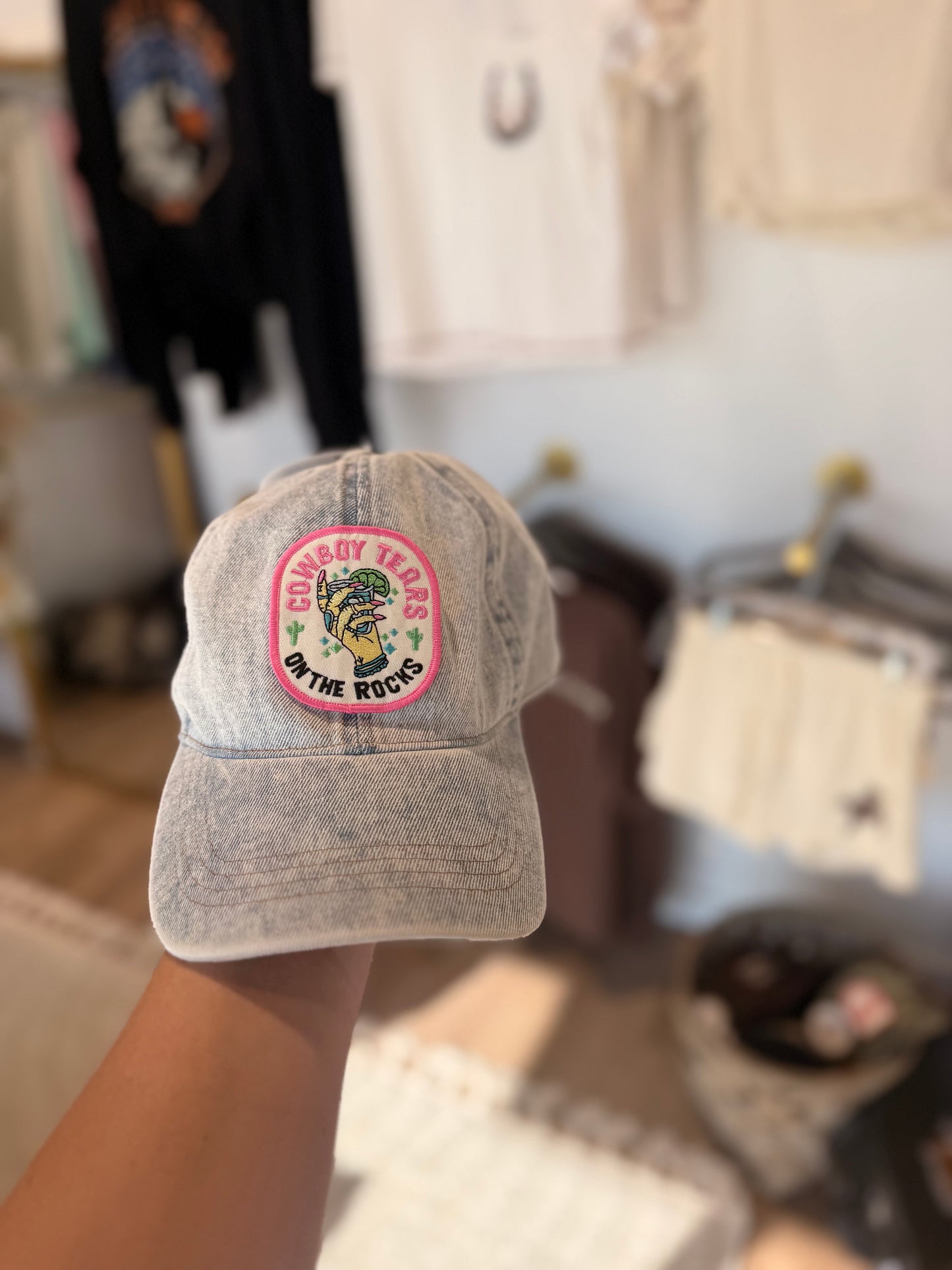 Cowboy tears hat