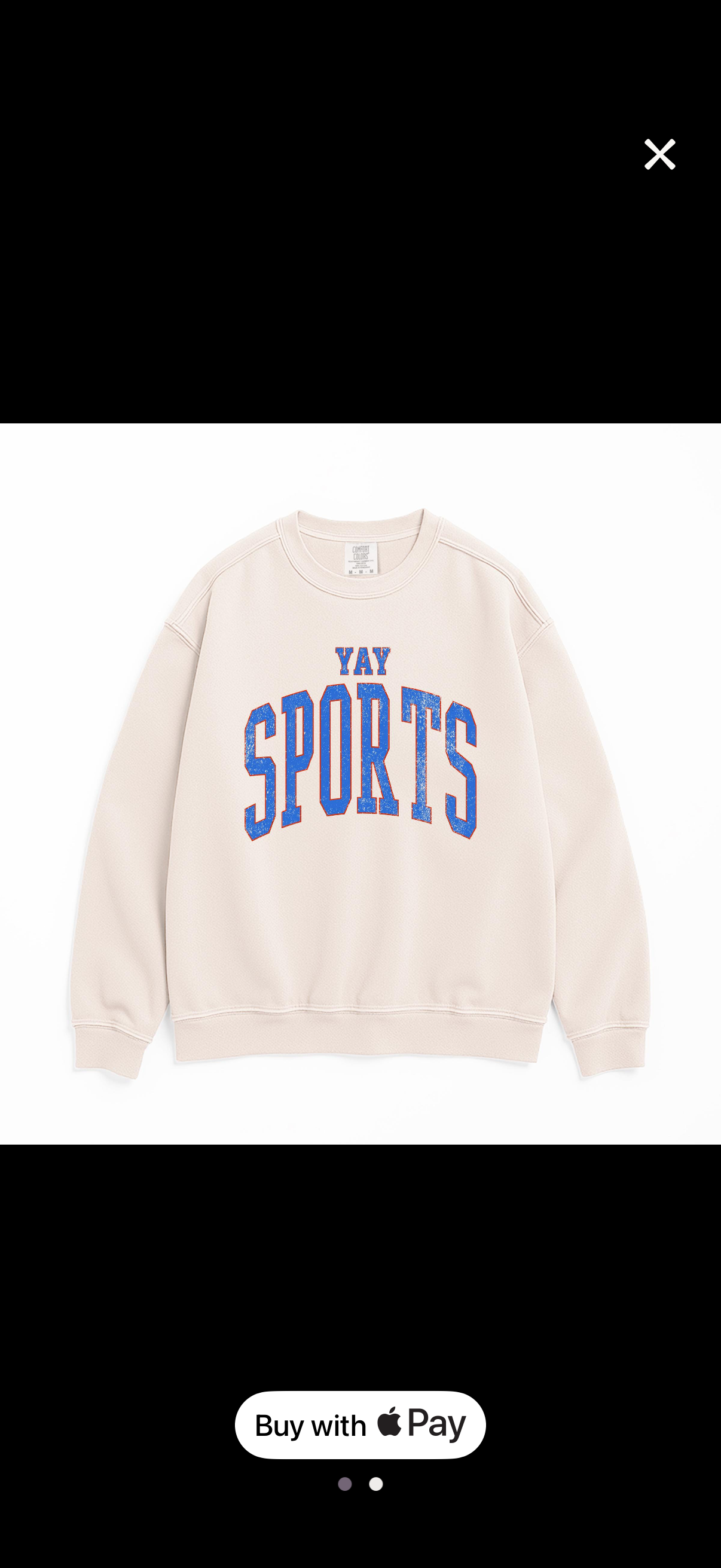 Yay Sports sweatshirt