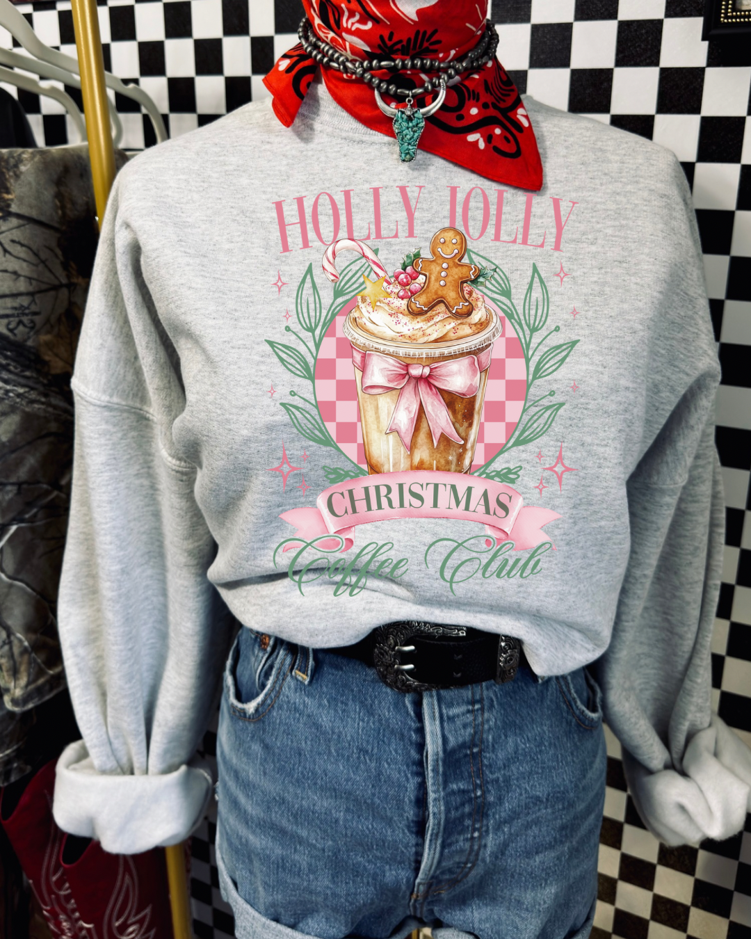 Holly Jolly Christmas Coffee Club crew