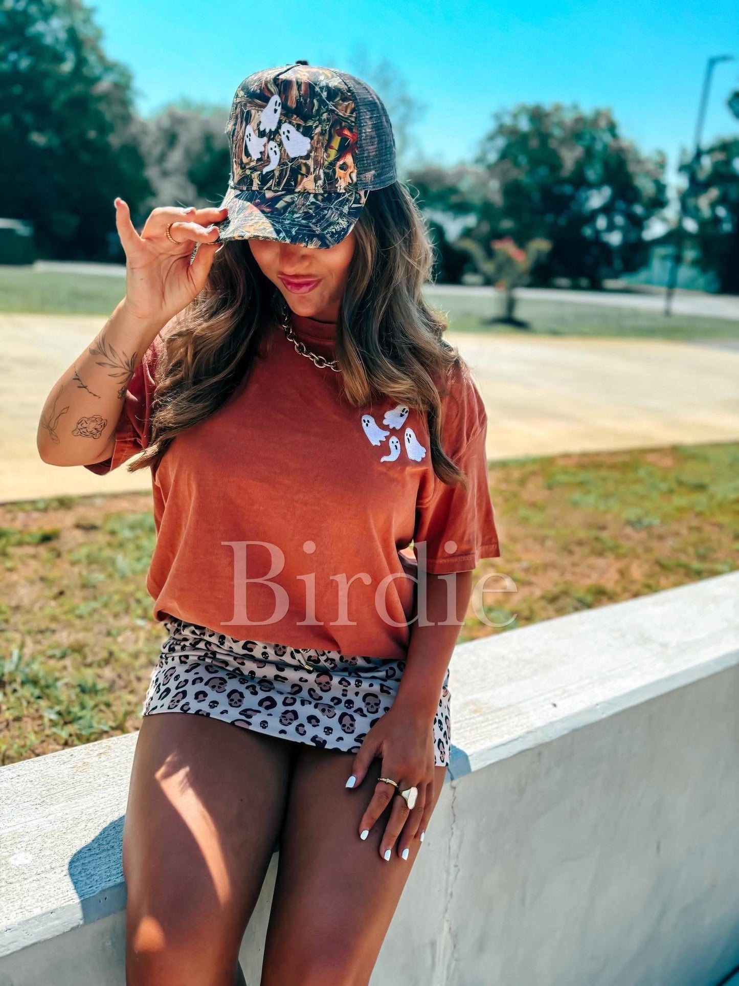 Birdie Camo Ghost Hat