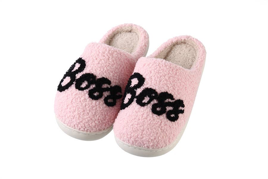 Boss slippers ready to ship
