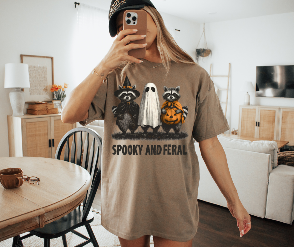 Spooky & Feral tee