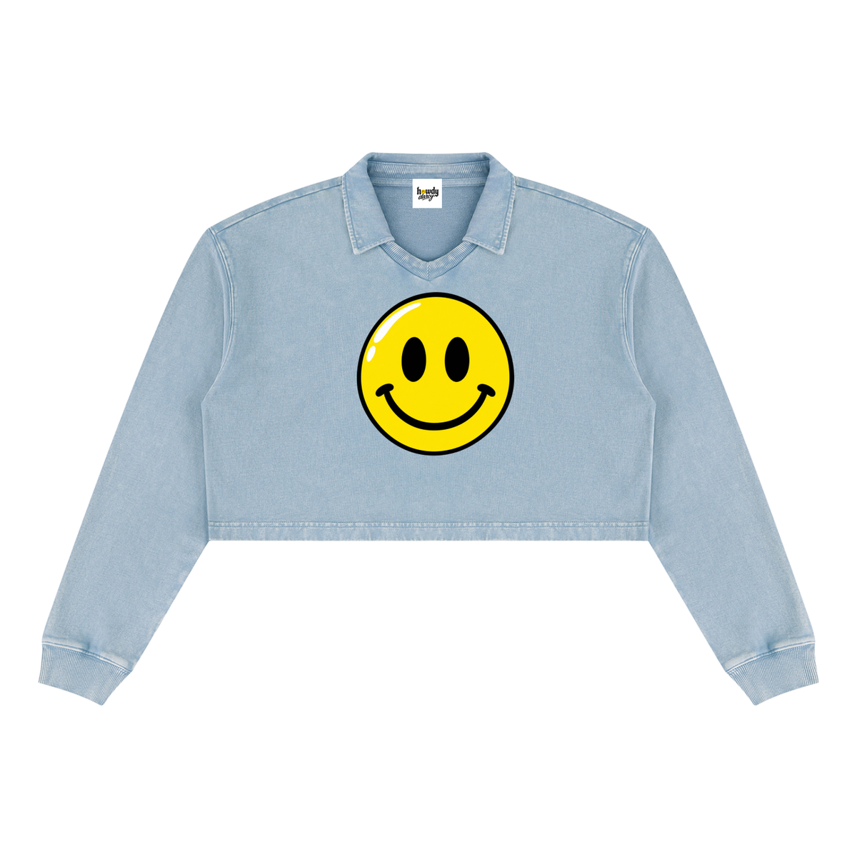 Women’s Vintage Wash Crop Sweatshirt