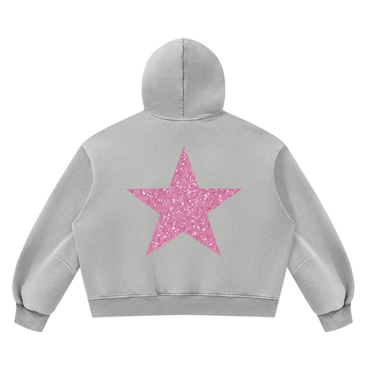 Unisex Vintage Wash Boxy Fleece Hoodie