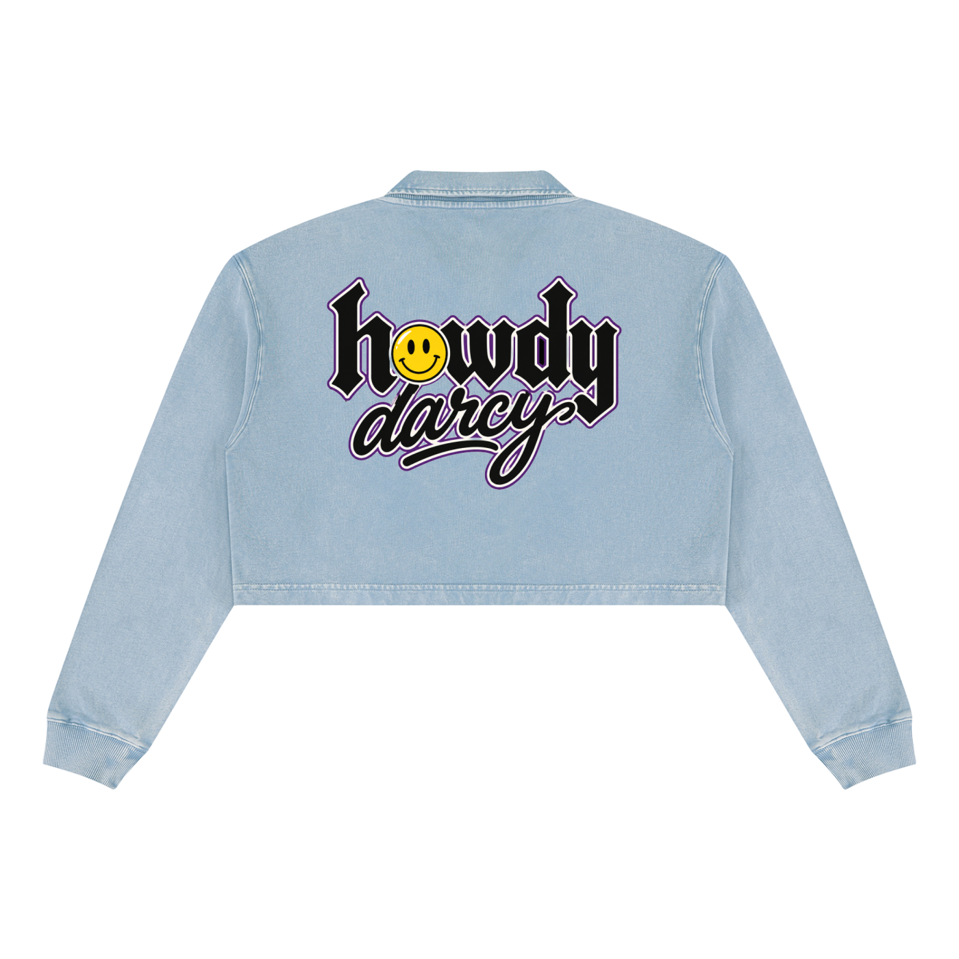 Women’s Vintage Wash Crop Sweatshirt