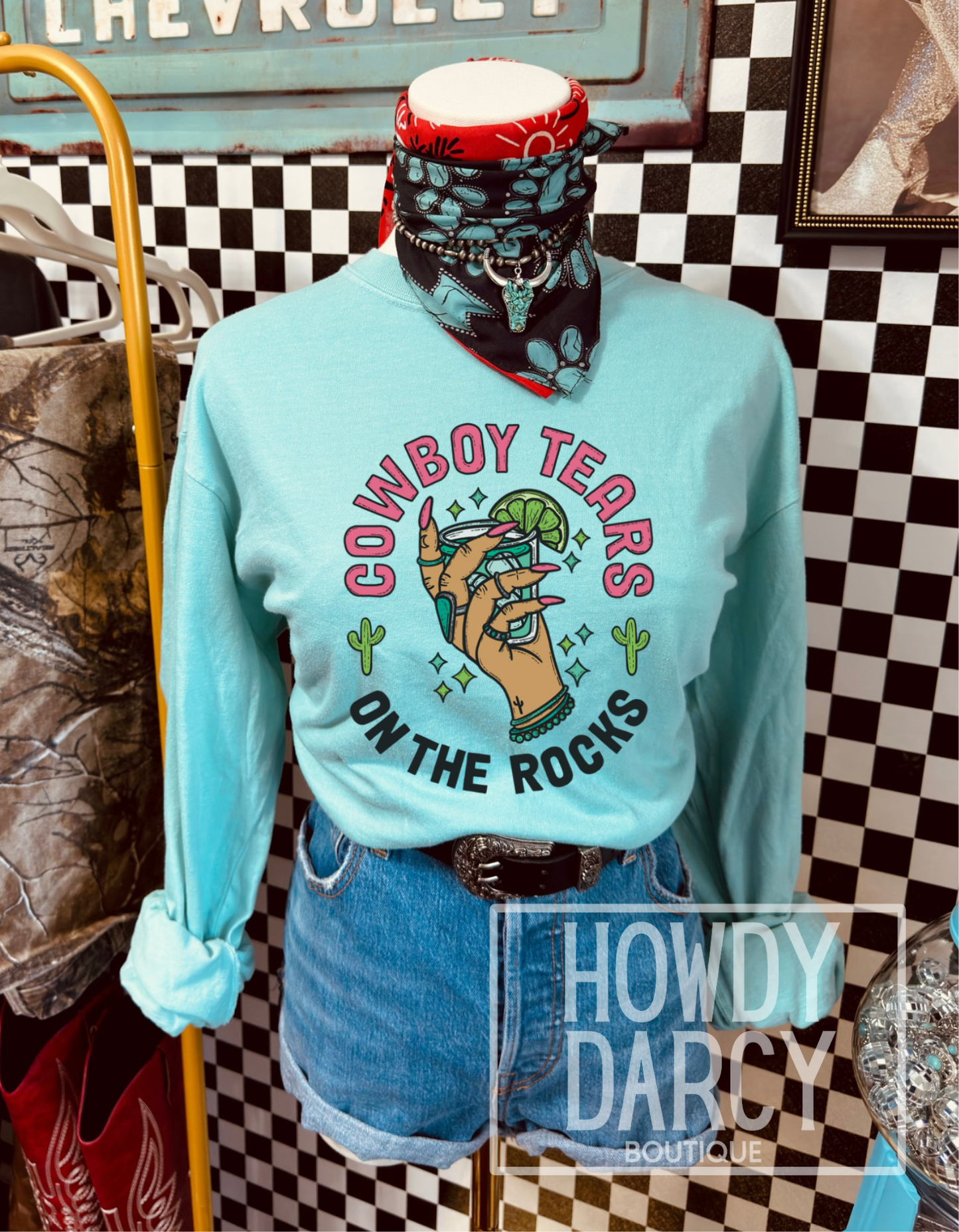 Cowboy tears longsleeve