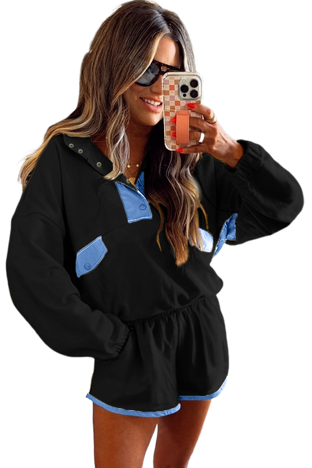 Yellow Colorblock set