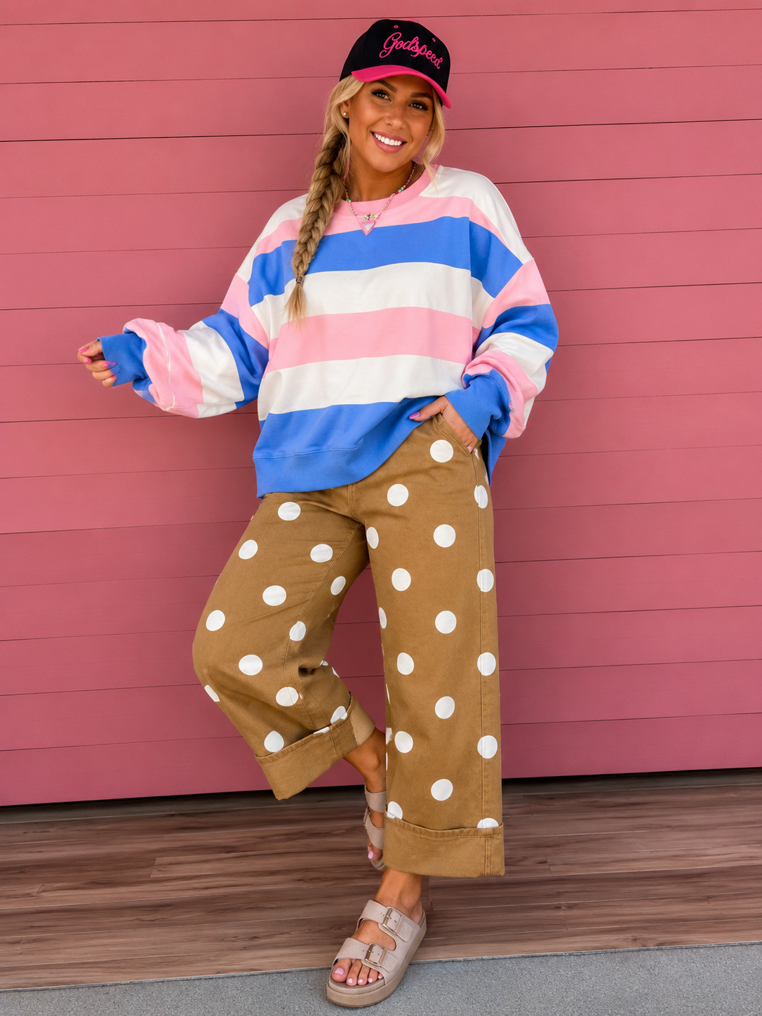Oversized Long Sleeve Top pre order