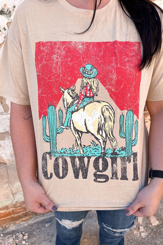 You go Cowgirl Graphic T