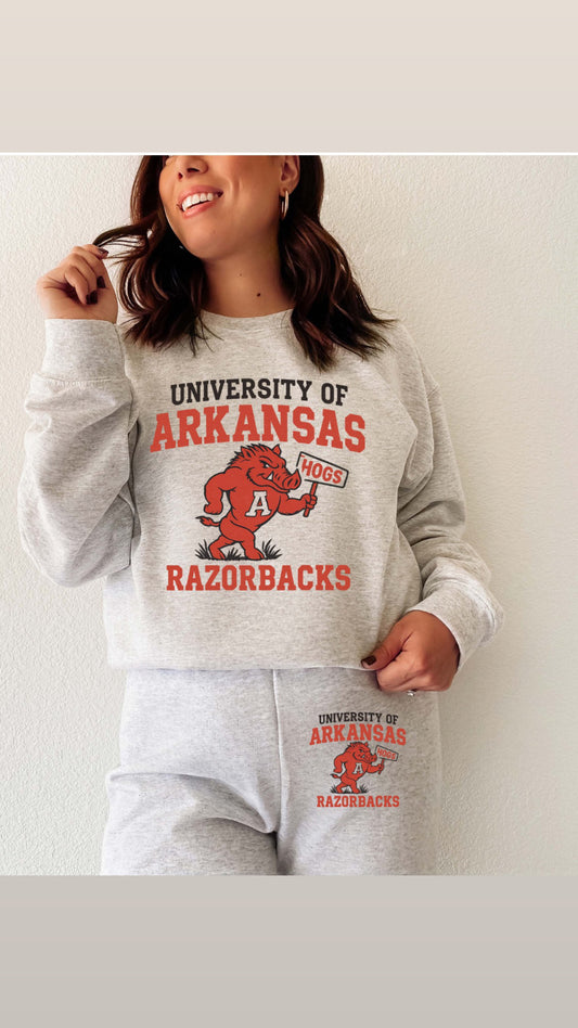 Arkansas sweat set