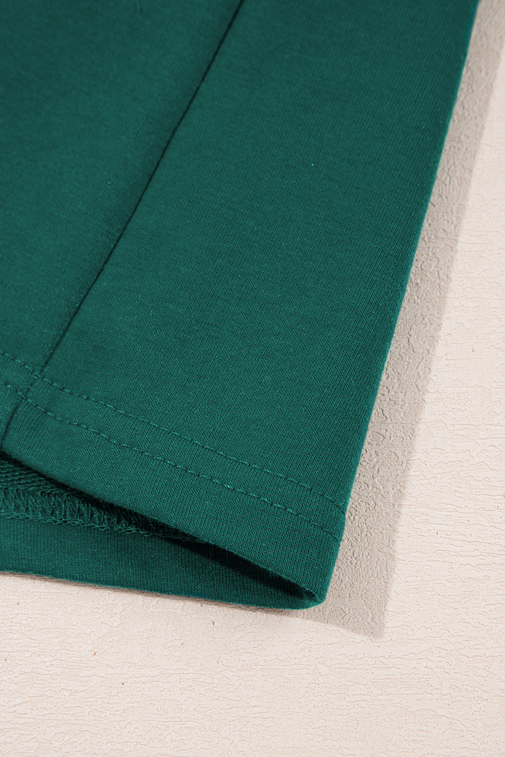 Black Colorblock Edge Drop Shoulder T Shirt and Skort 2Pcs Set