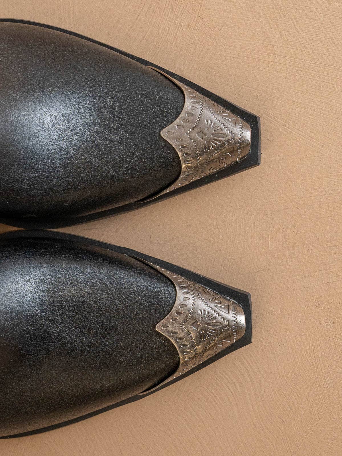 The Zion Black western bootie-ready to ship