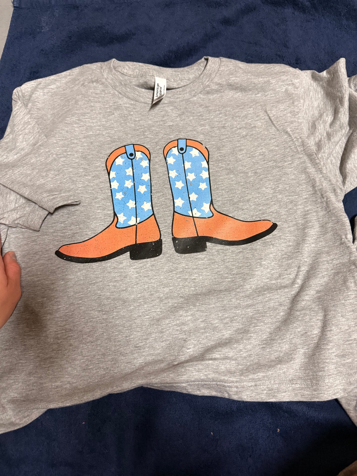 Star Spangled Boots Pre order crop