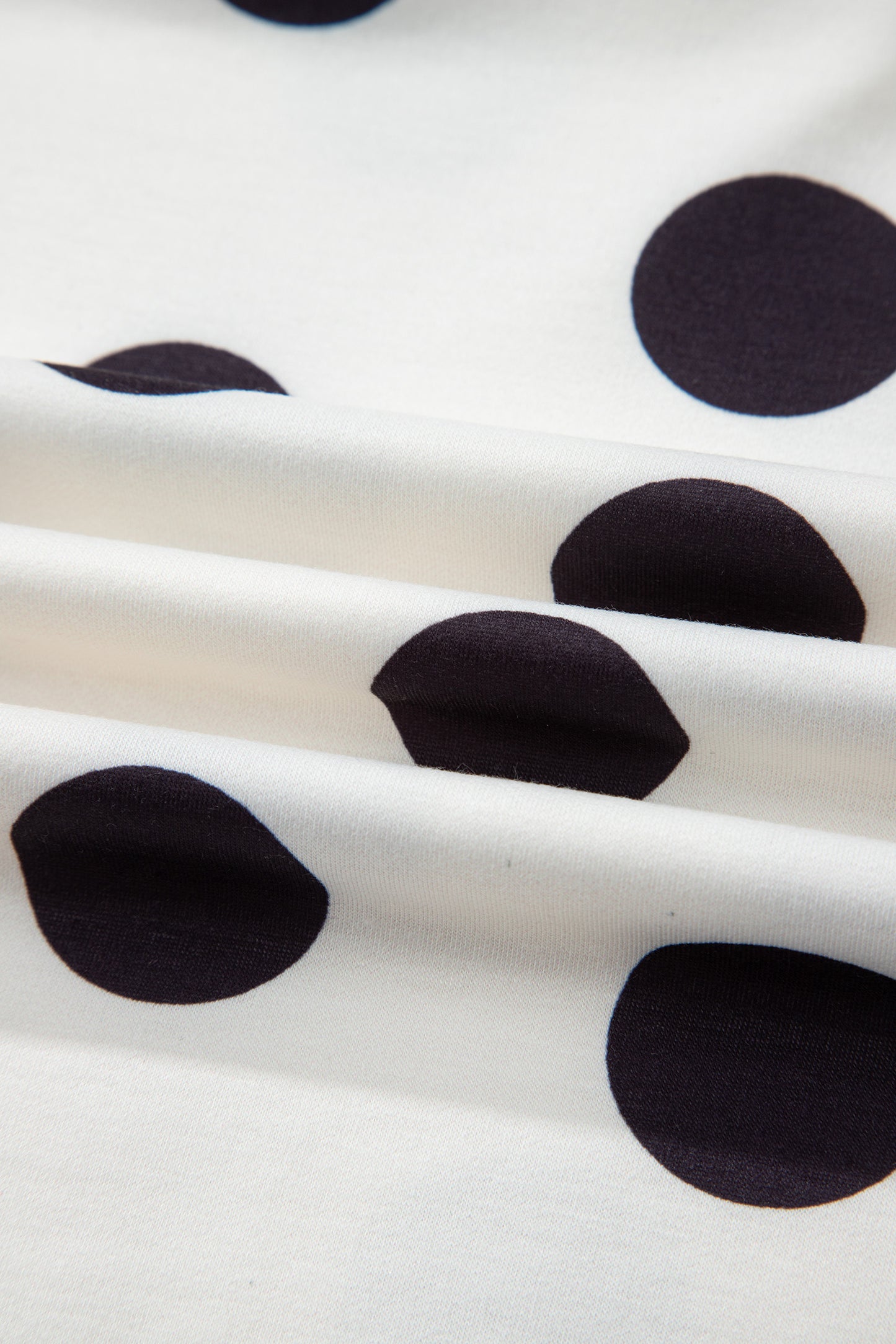 Sky Blue Polka Shorts Set