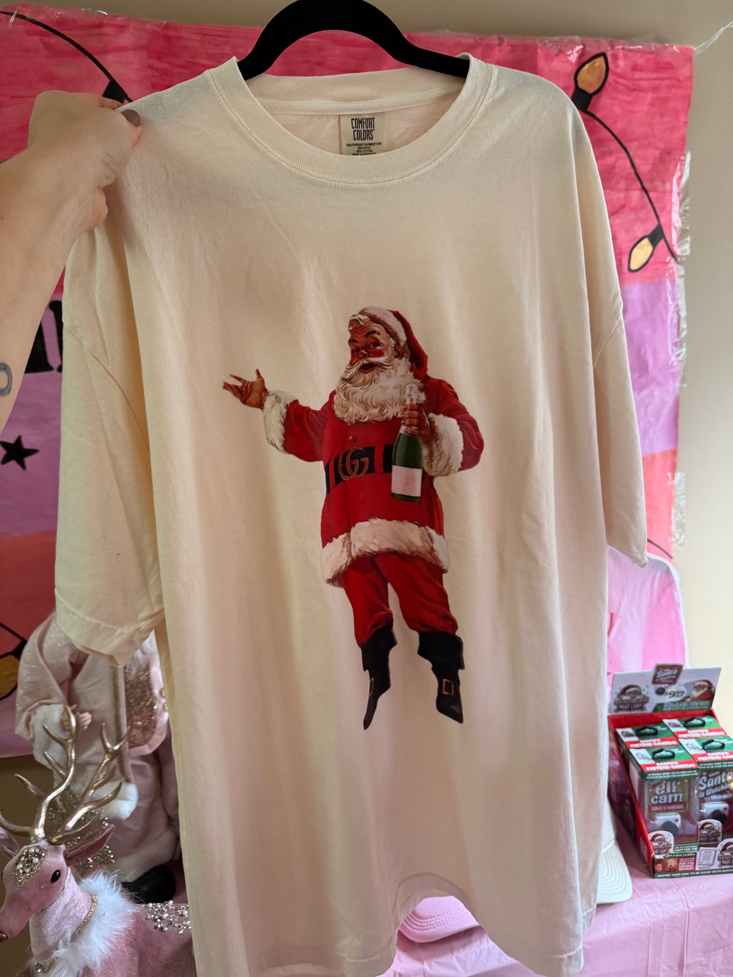 Gucci red Santa Tee HD limited drop