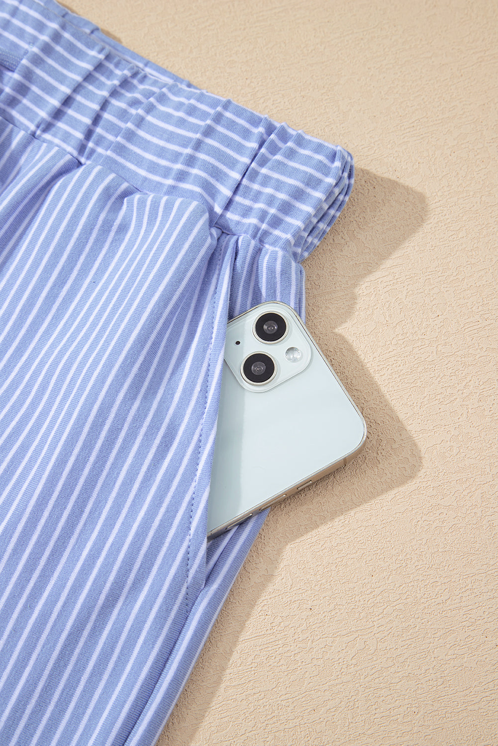 Polo Shirt and Drawstring Shorts Set