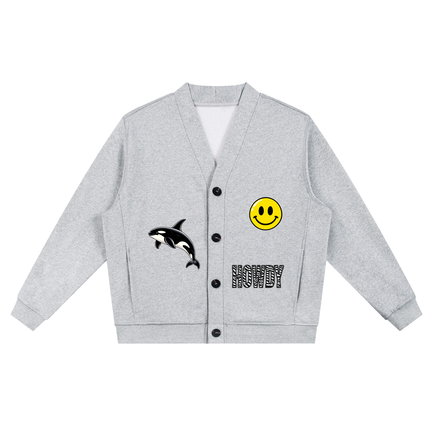 Essential Heavyweight Sweat Cardigan