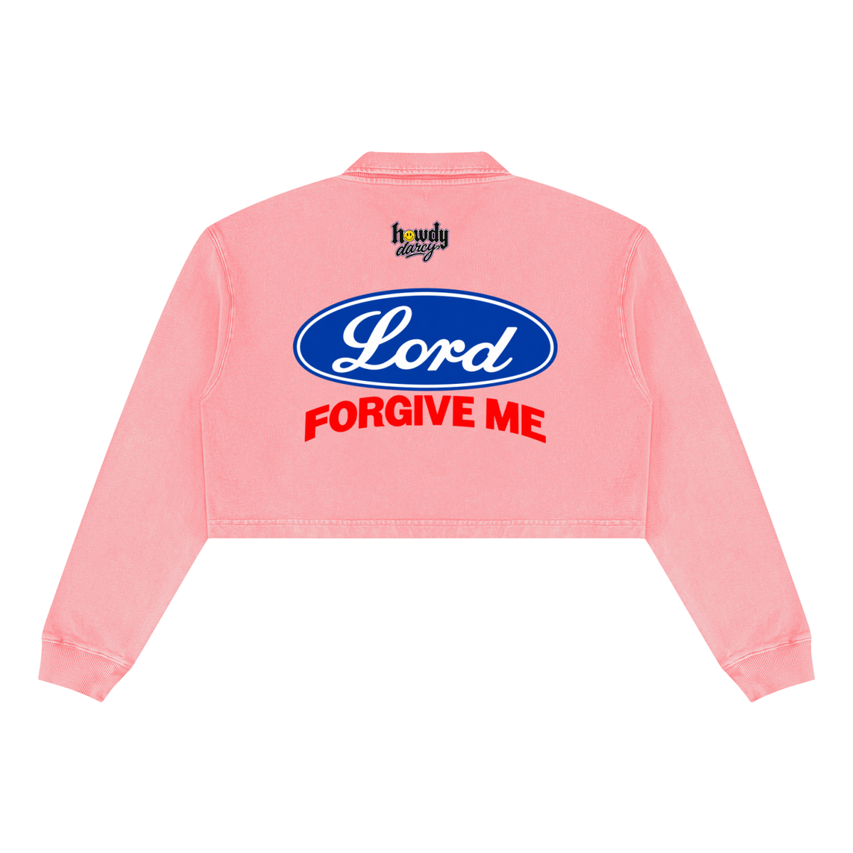 Women’s Vintage Wash Crop Sweatshirt