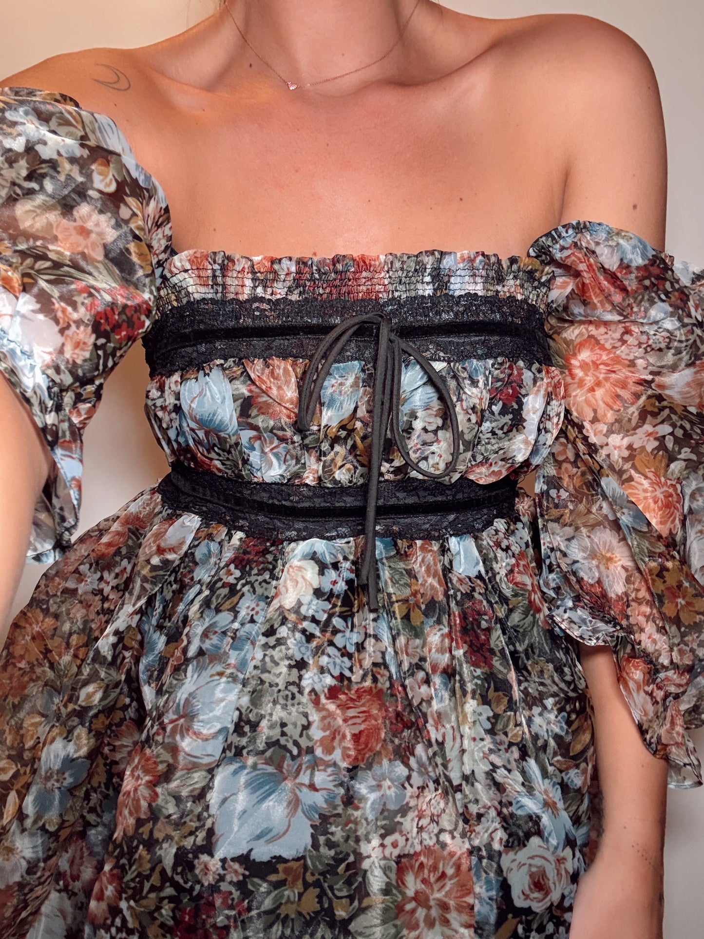 Wild Daisy Babydoll Dress/ready to ship