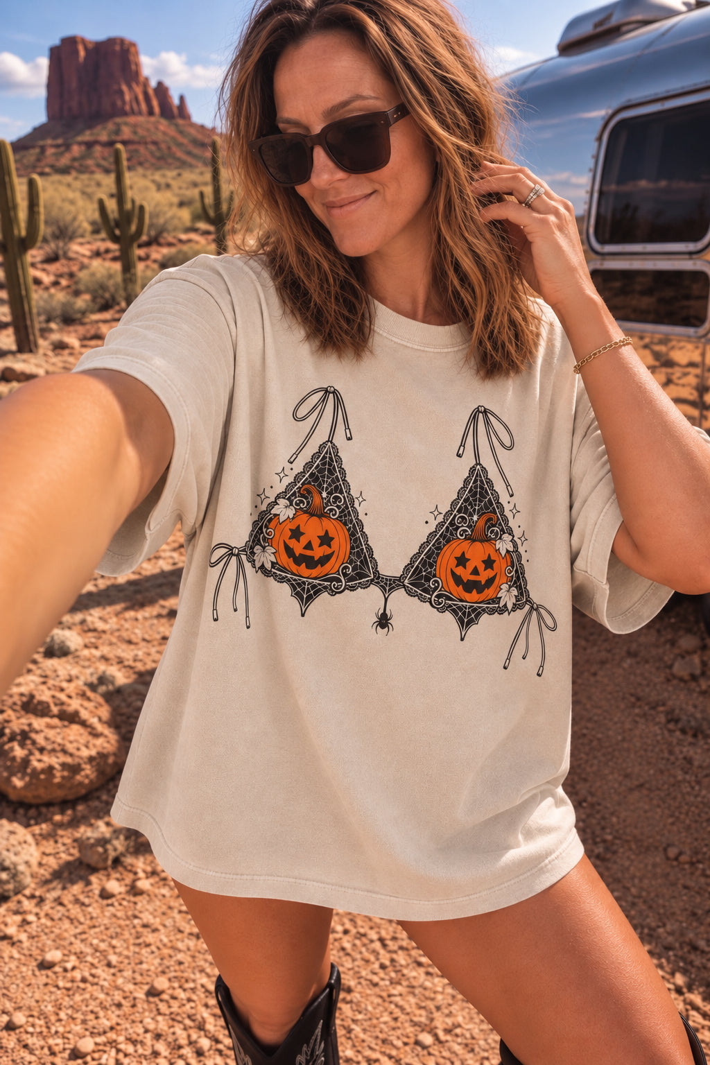 Witch please Oversized Cotton Tee