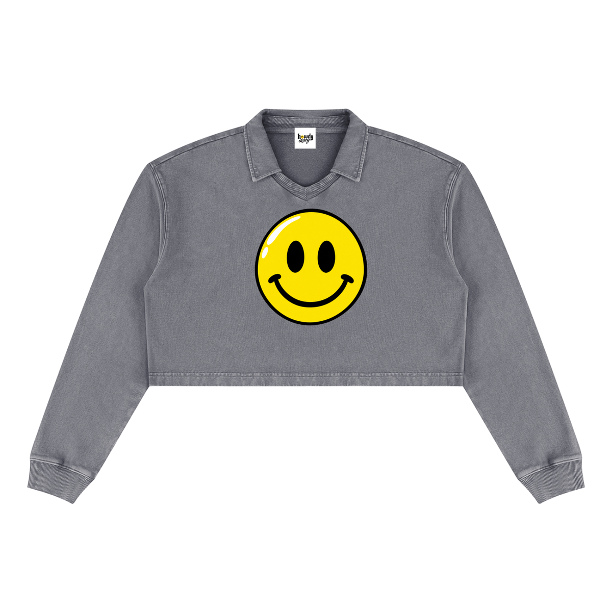Women’s Vintage Wash Crop Sweatshirt