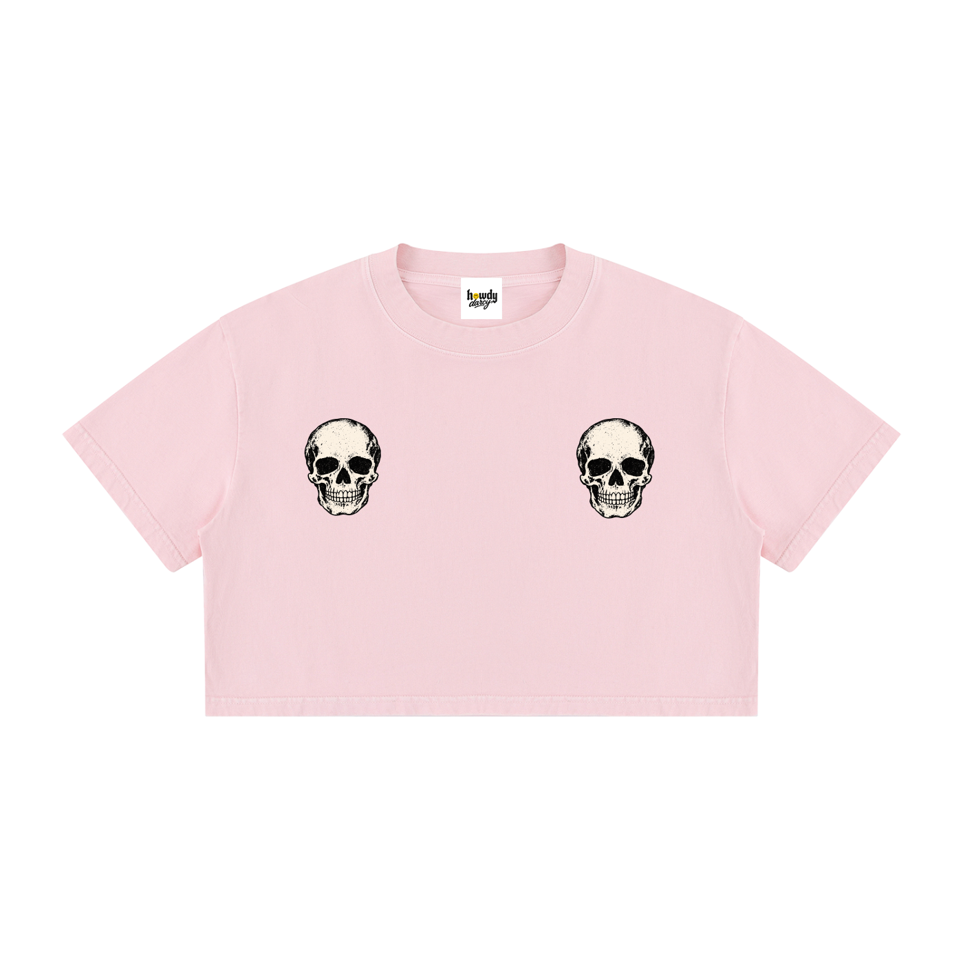 Do it for the plot skull Crop Tee