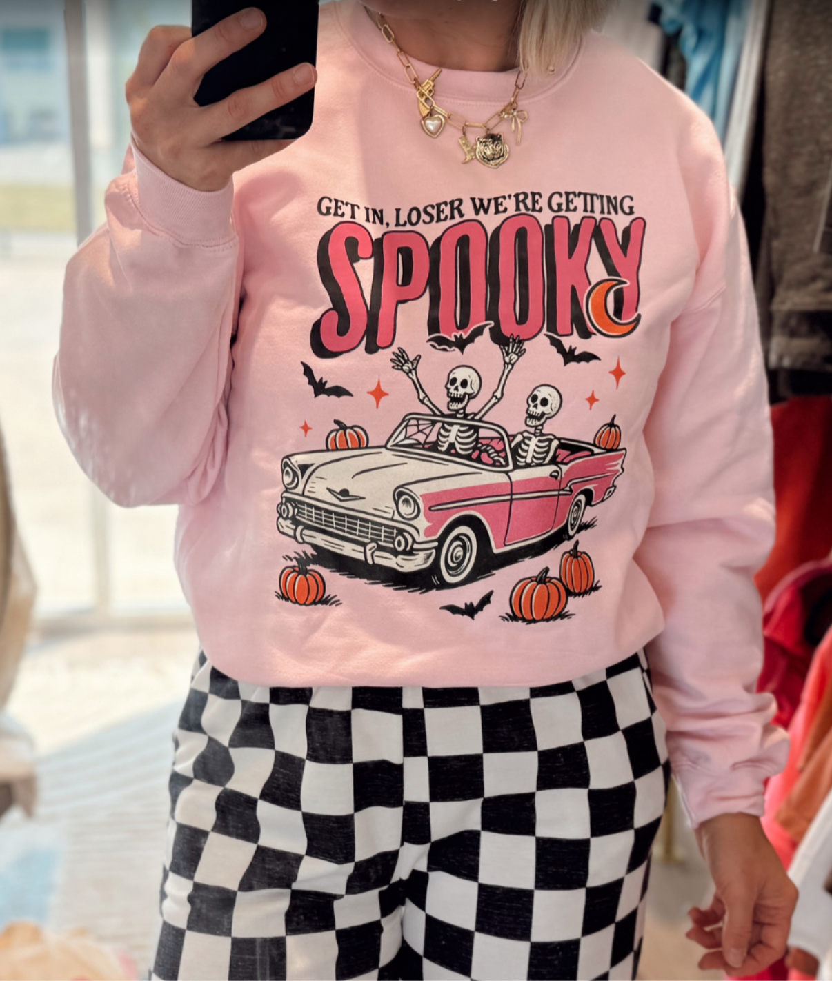 Spooky crew ready to ship