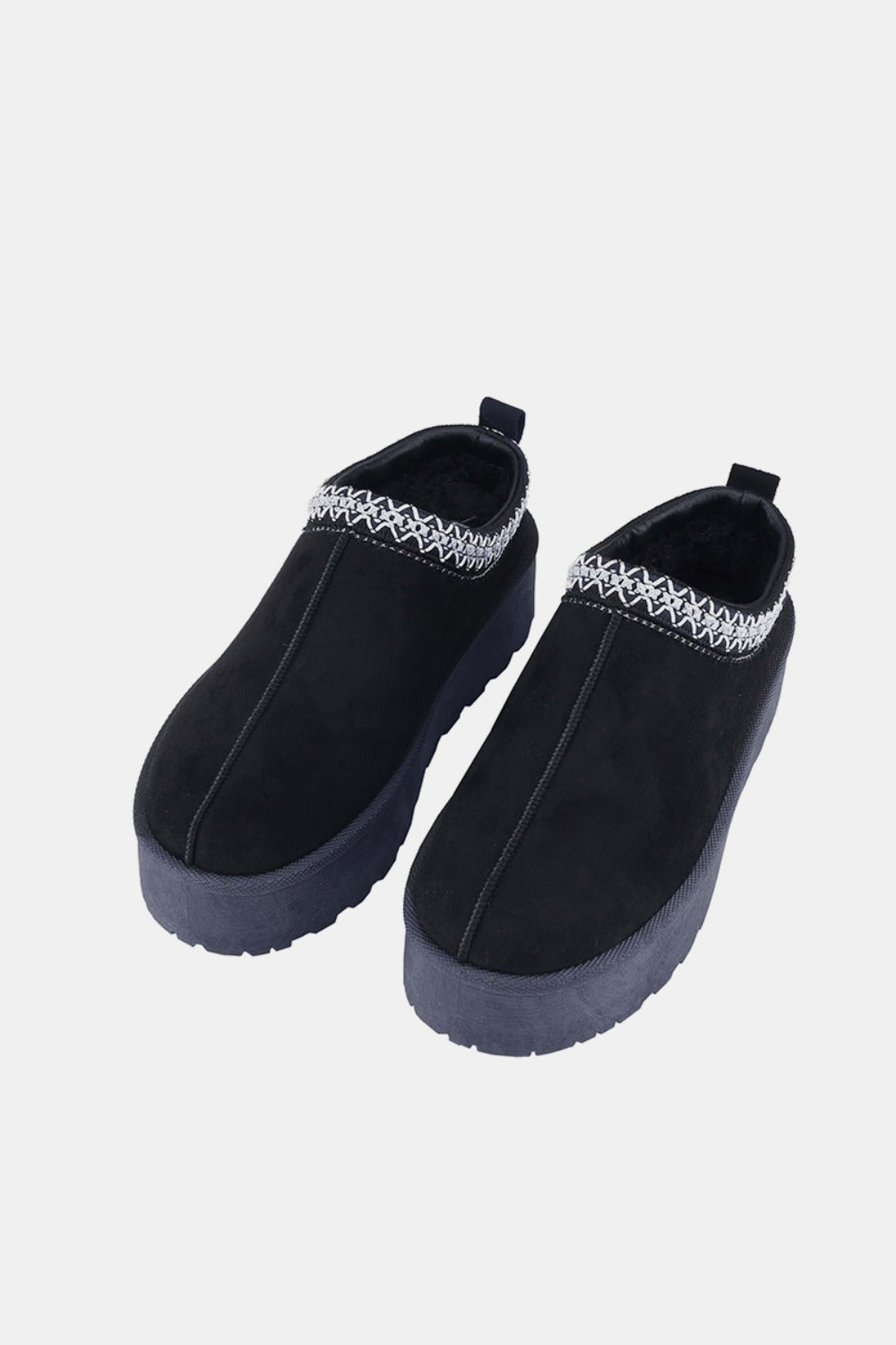 Weeboo Platform Slip-On Boots