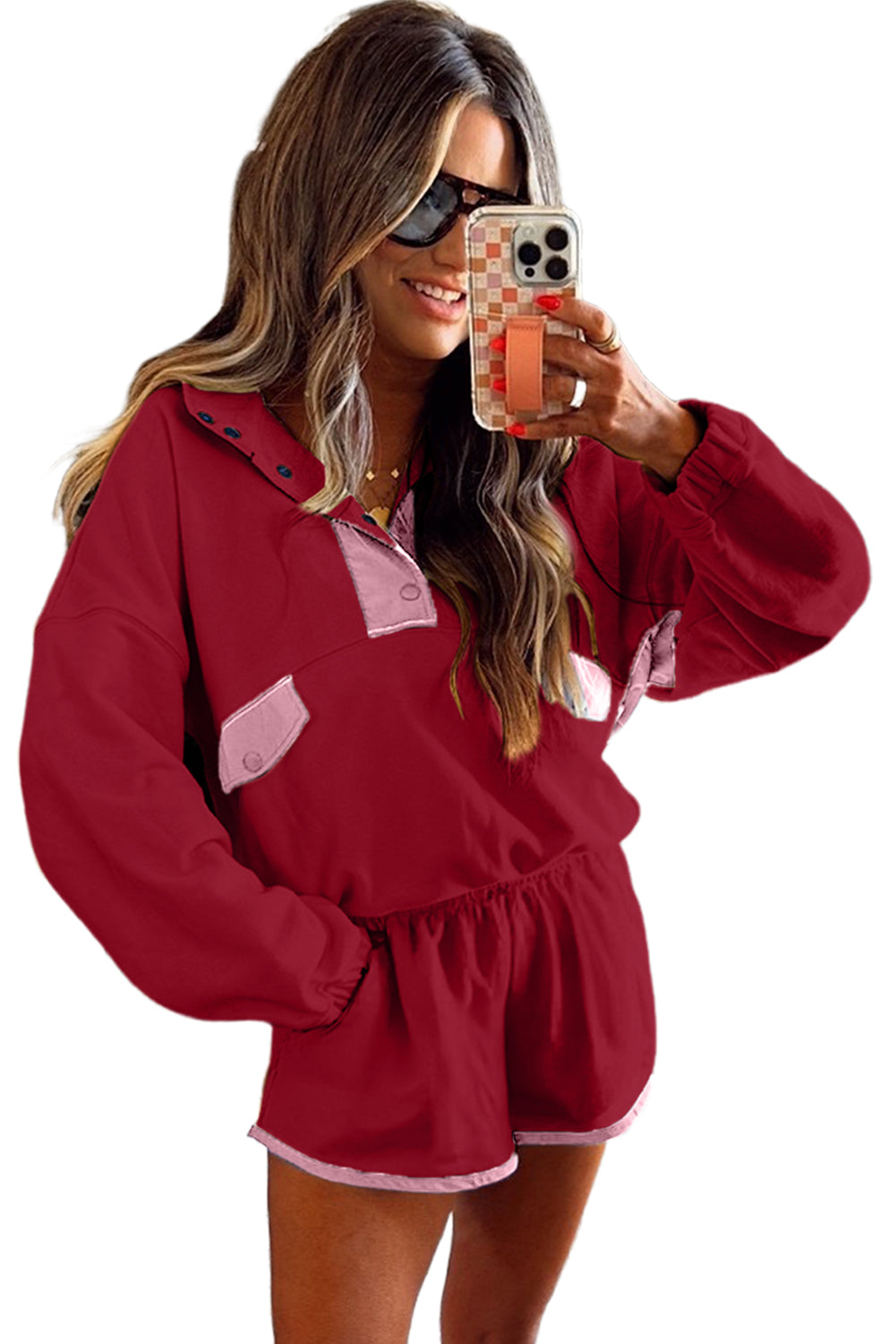 Yellow Colorblock set