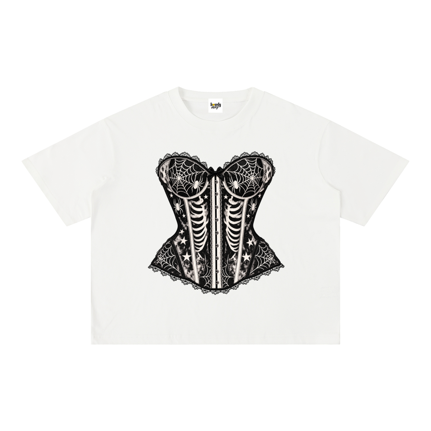 Mineral Wash Boxy Cotton T-Shirt