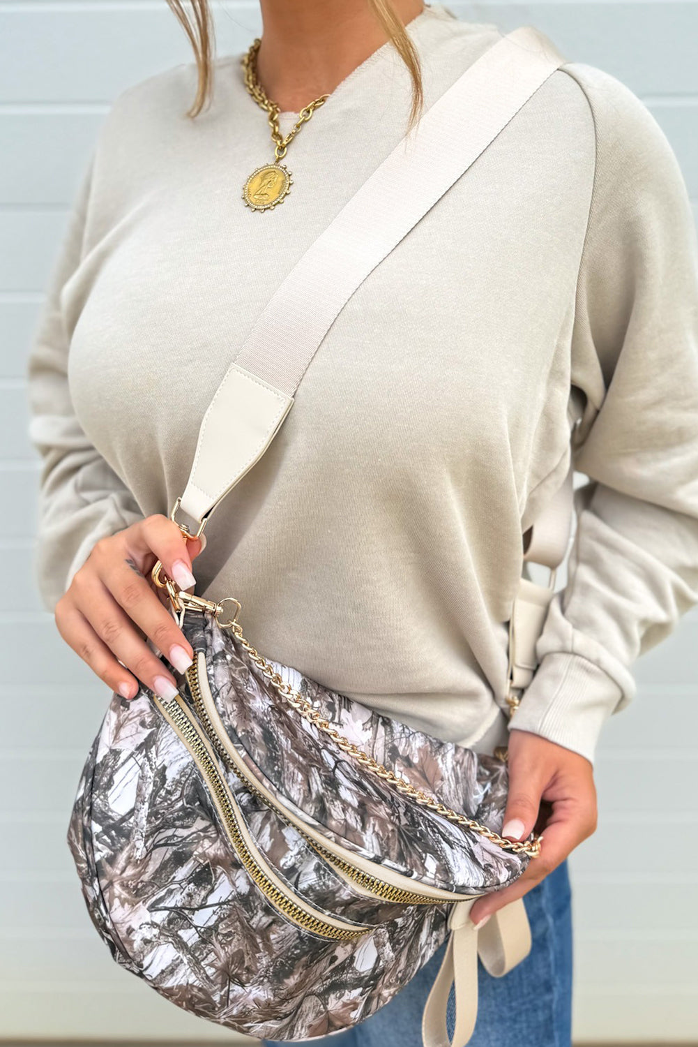 Camo Crossbody Bag