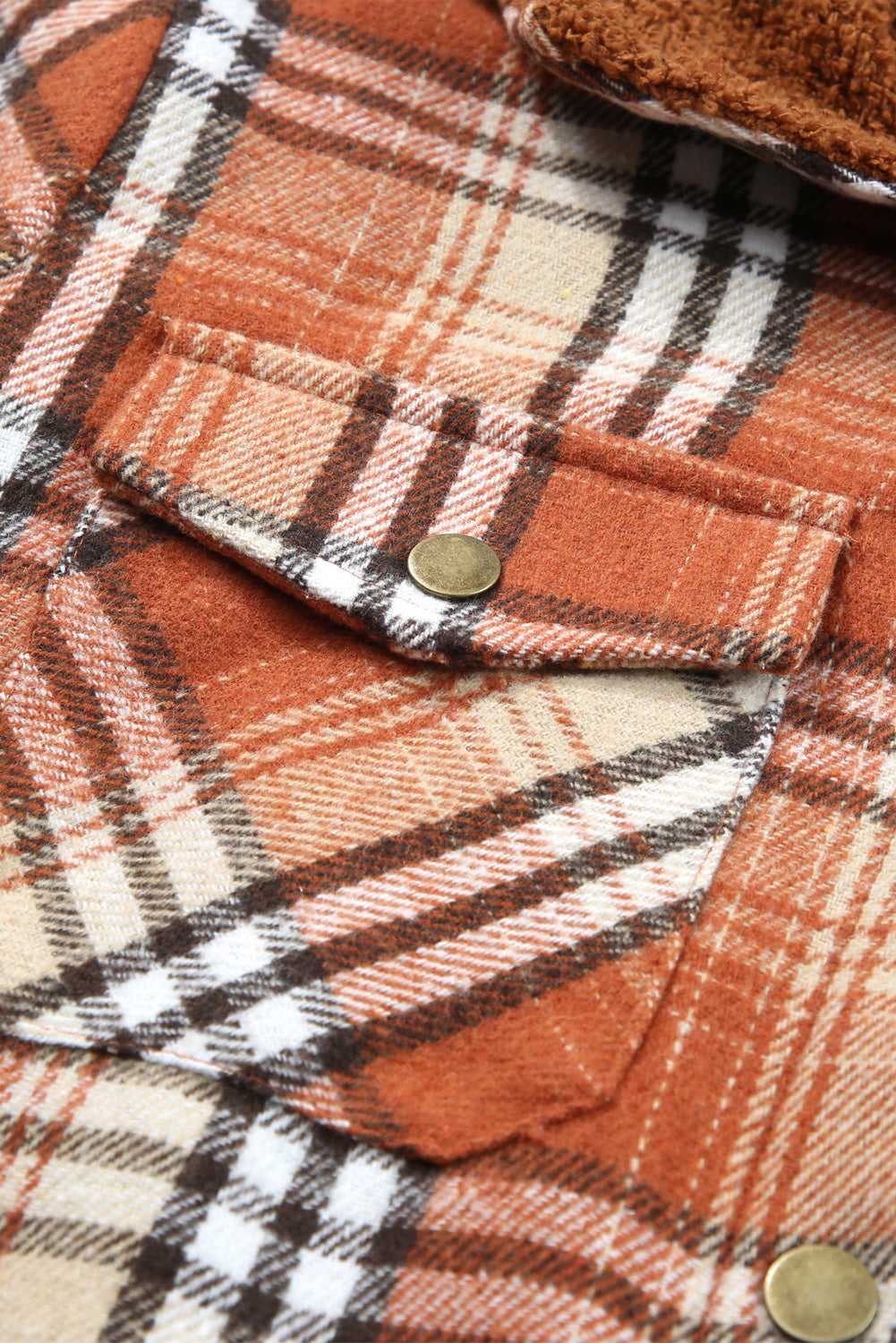 The Sadie Sherpa Lined Flannel Jacket