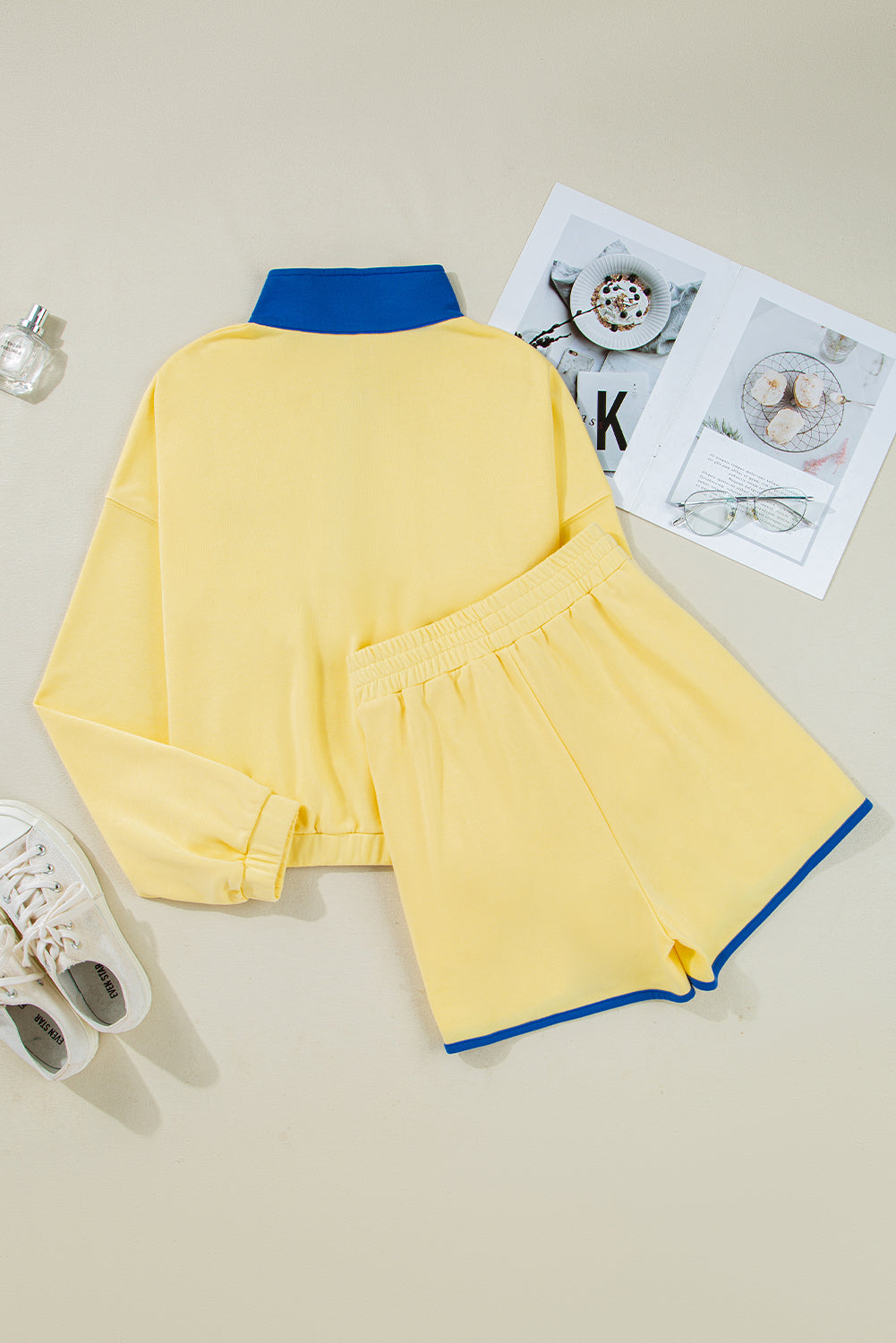 Yellow Colorblock set