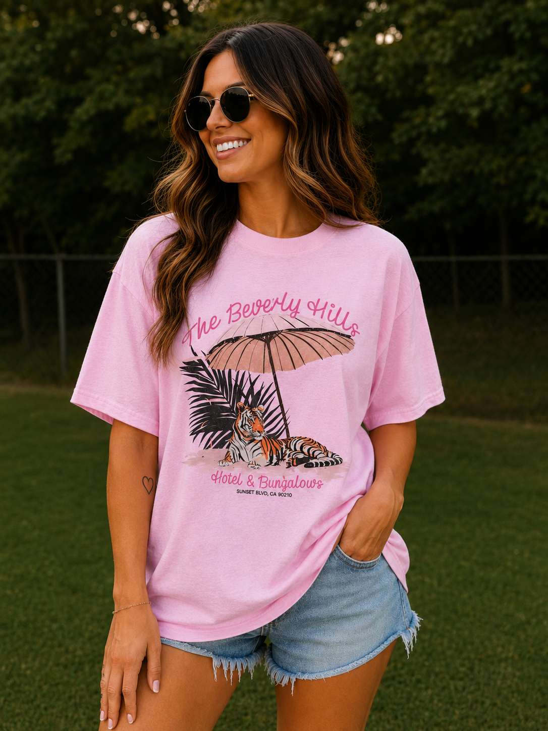 Beverly Hills tee- ready to ship