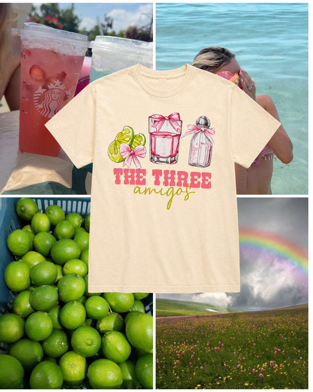 The 3 Amigos tee ready to ship
