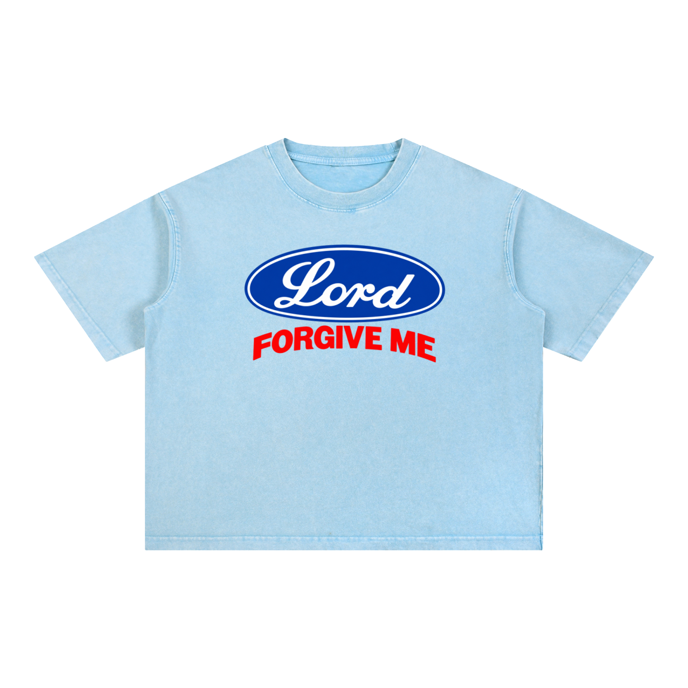 Mineral Wash Boxy Cotton T-Shirt
