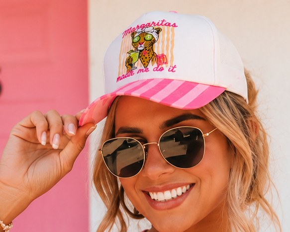 Margaritas made me do it hat pre order
