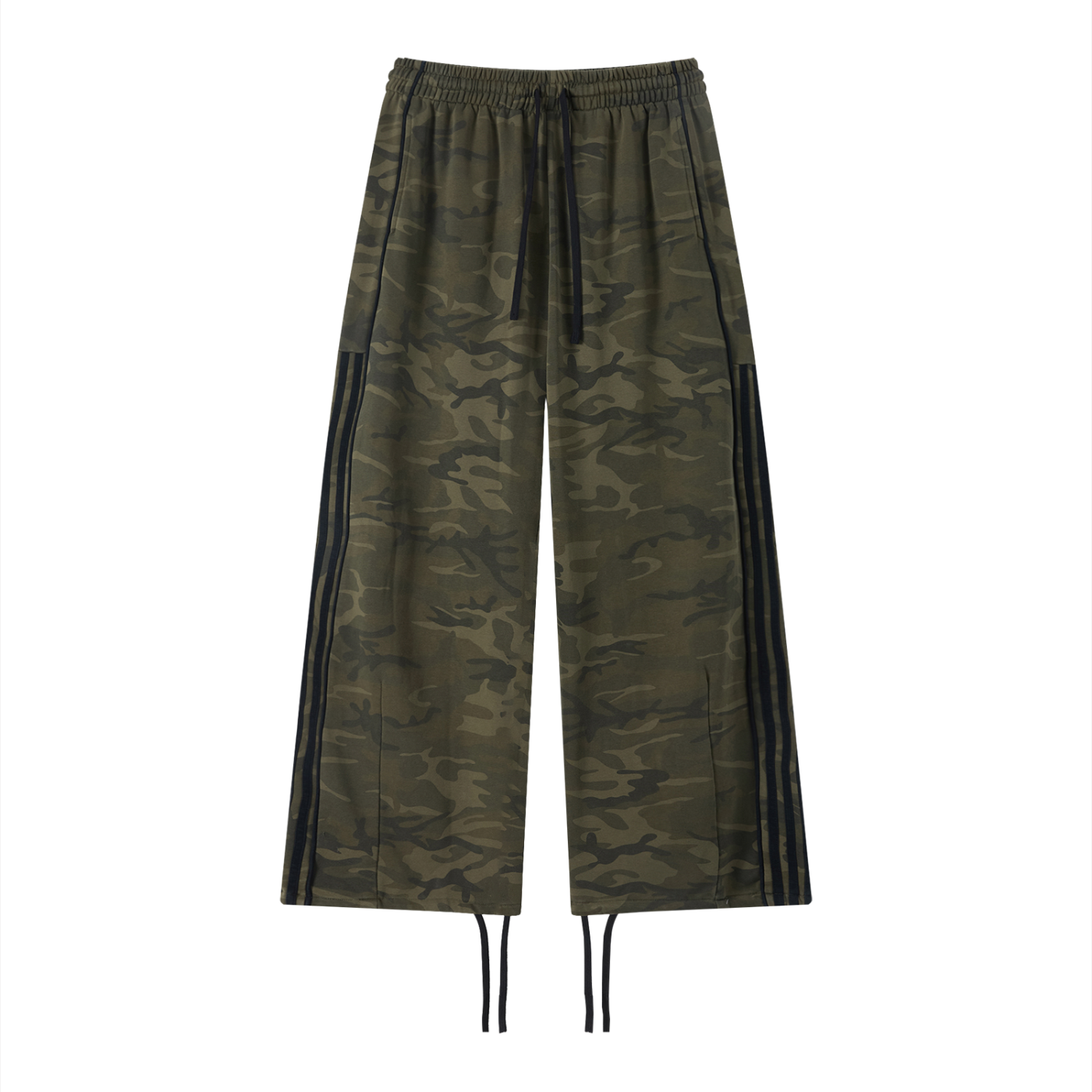 Born to be Untamed Camo Wide Leg Sweatpants