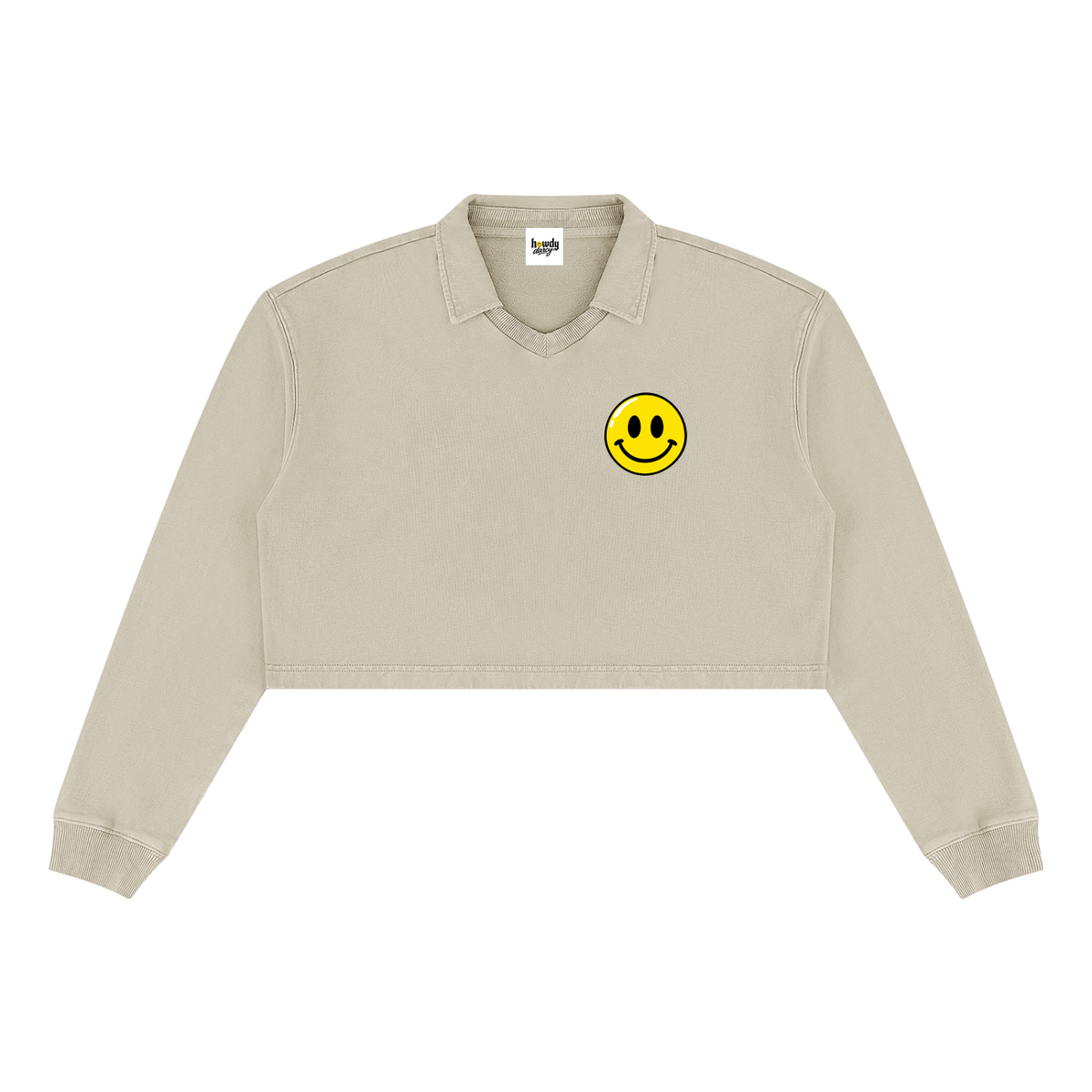 Women’s Vintage Wash Crop Sweatshirt