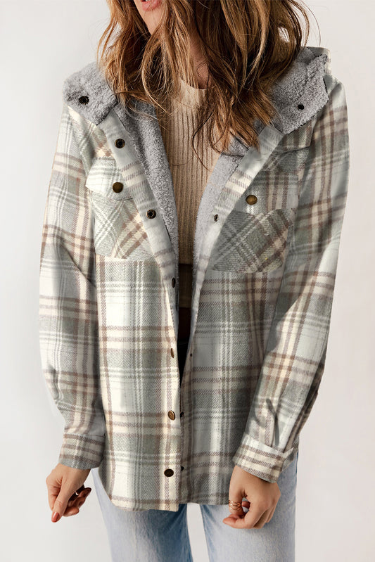 The Sadie Sherpa Lined Flannel Jacket