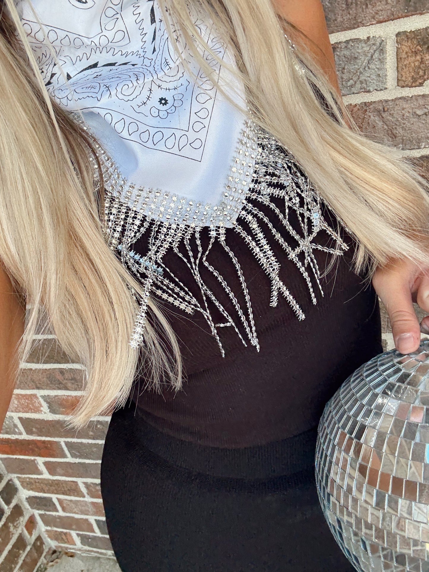 Detail Women's Bandana Scarf- ready to ship